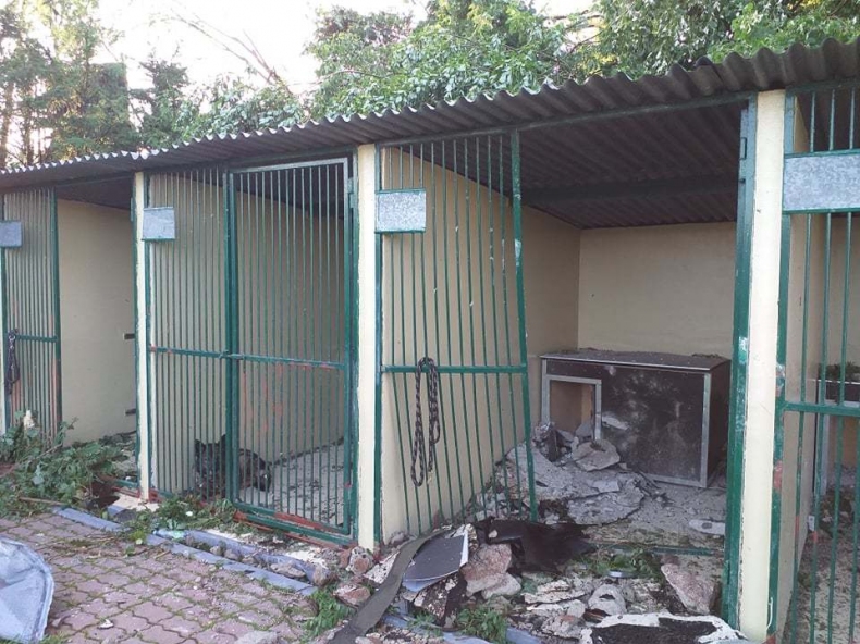 Torndo na Morav - tulek pro oputn psy byl znien a potebuje vai pomoc